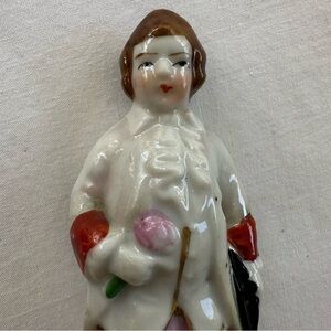Vintage Colonial Porcelain Figurine – Made in Japan – Man in Pink Trousers